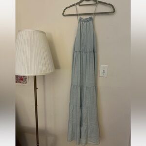 Zara Backless Tiered Dress